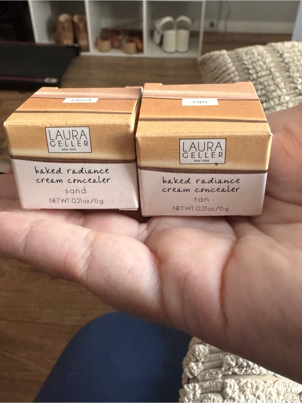 Laura Geller baked concealer